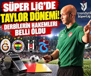 Süper Lig'de 7. haftanın hakemleri açıklandı. Anthony Taylor'ın teknik değerlendirmeleri doğrultusun