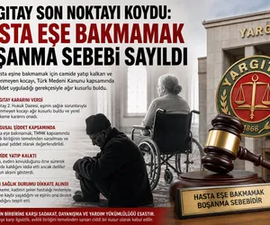 yargıtay boşanma hasta eşe bakma