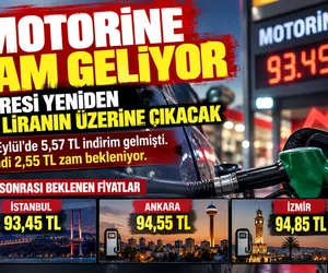 motorin zam