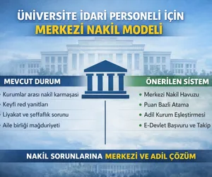 üniversite idari persenel nakil