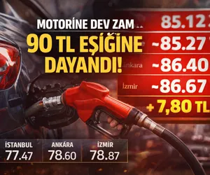 90 TL motorin zammı
