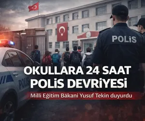 OKULLARA 24 SAAT POLİS DEVRİYESİ