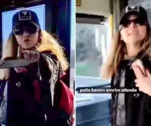 Savcıyım diyen kadın