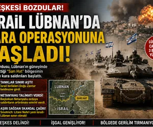israil lübnan kara harekatı
