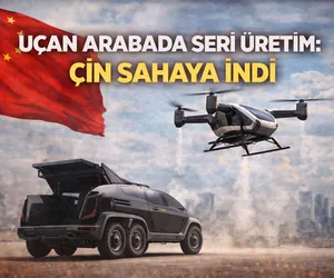 çin uçan araba