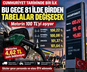 motorin fiyat 100 TL
