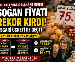 kuru soğan rekor kırdı