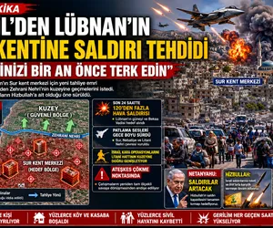 israil lübnan  sur kenti tahliye