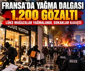 fransa yağma protesto gösteri