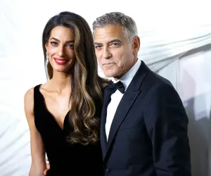 Hollywood yıldızı George Clooney ile eşi Amal Clooney