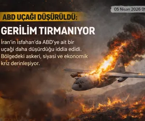 abd uçağı düşürüldü