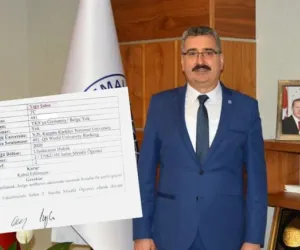 Tekirdağ Namık Kemal Üniversitesi (TNKÜ) Rektörü Prof. Dr. Mümin Şahin
