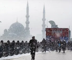 istanbul kar yağışı