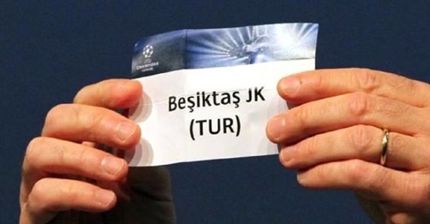 Beşiktaş'ın Şampiyonlar Ligi B Grubu rakipleri belli oldu