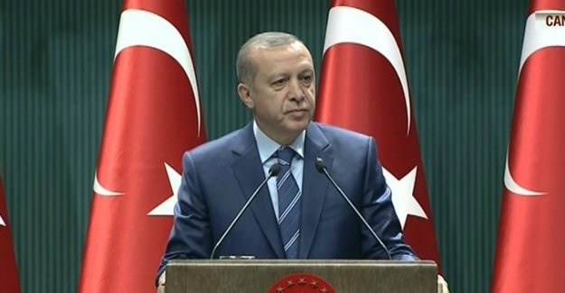 Erdoğan: Son terör olayları Demokrasi Nöbetlerine misilleme işin içinde FETÖ de var