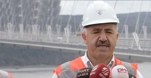 Ulaştırma Bakanı Arslan 3. Köprünün açılacağı tarihi açıkladı