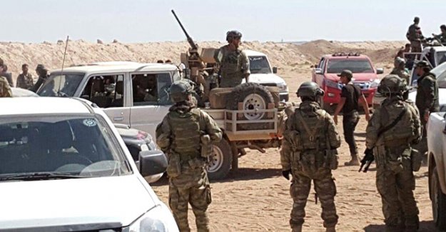 ABD özel kuvvetlerini El Bab'da Türk askeri karşıladı