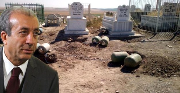 AK Parti Genel Başkan Yardımcısı Mehdi Eker'in aile mezarlığında 640 kilo patlayıcı bulundu