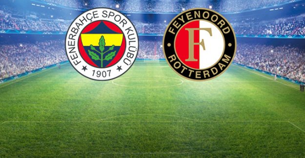 Fenerbahçe Feyenoord maçının ilk 11'leri belli oldu
