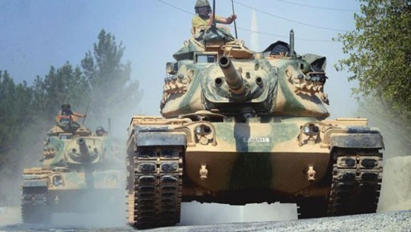 IŞİD Türk tanklarına saldırdı 3 asker şehit