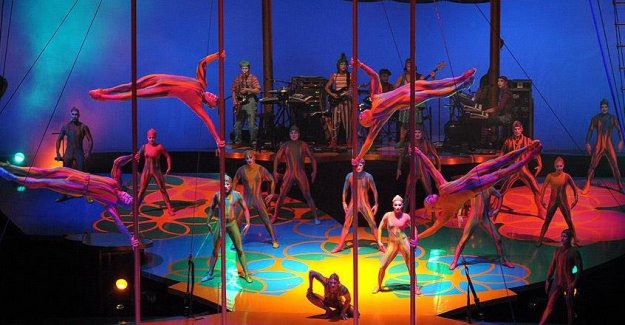 DÜnyaca ünlü Cirque Du Soleil'e haciz şoku
