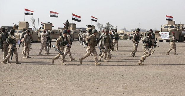 Irak ordusu ve ona bağlı terörle mücadele güçleri 3 koldan saldırıya geçti