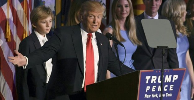 ABD'nin yeni Başkanı Donald Trump'ın zafer konuşmasında ilk mesajı