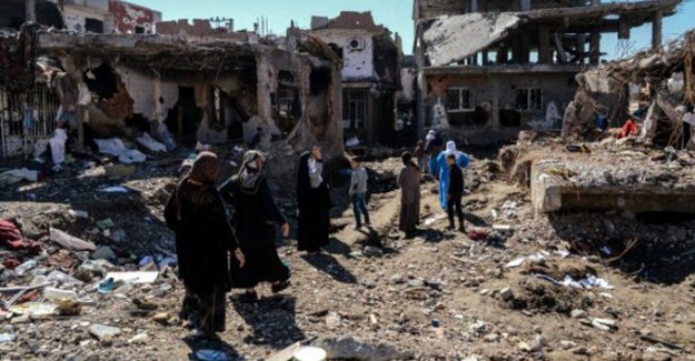 Can güvenliği için gittiler döndüklerinde evleri bu haldeydi