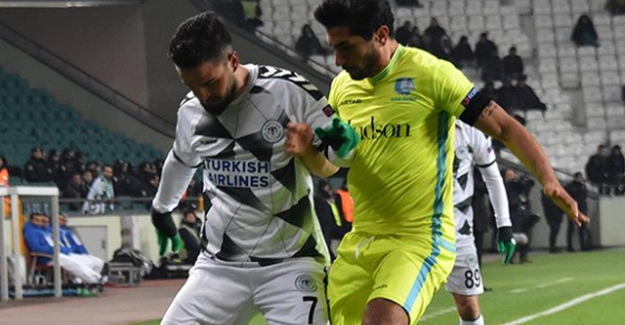 Atiker Konyaspor Avrupa defterini kapattı