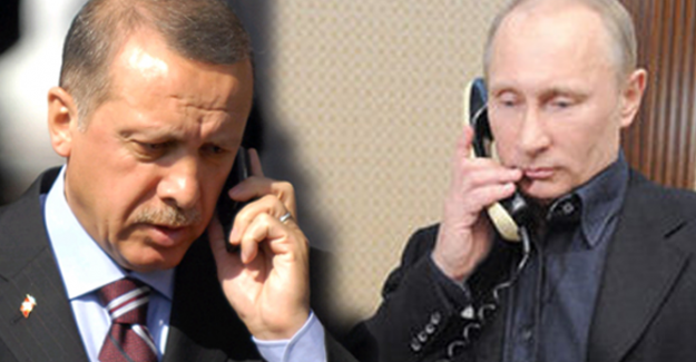Cumhurbaşkanı Erdoğan ile Putin telefonla görüştü!