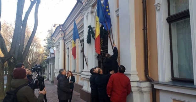 Moldova Cumhurbaşkanlığı AB bayrağını kaldırıldı