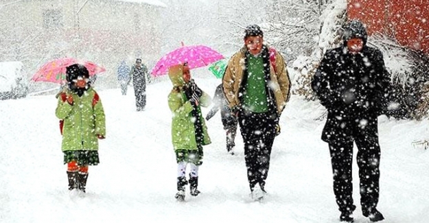 Dört kentte okullara kar tatili