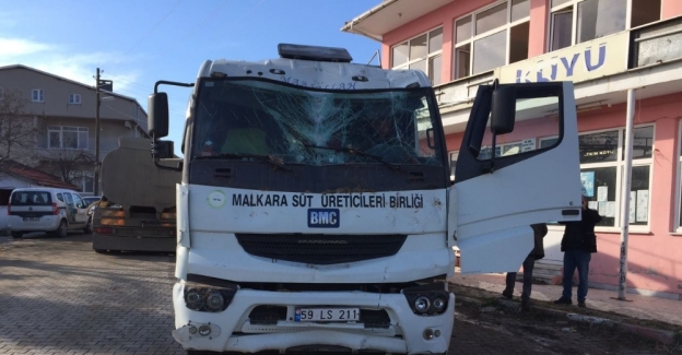 Tekirdağ Malkara’da facia teğet geçti