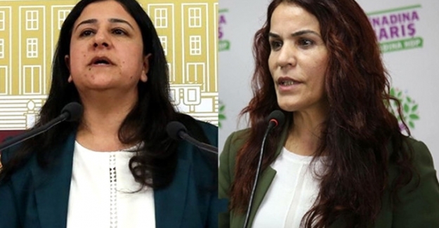 HDP'li iki vekil genel merkez önünde gözaltına alındı