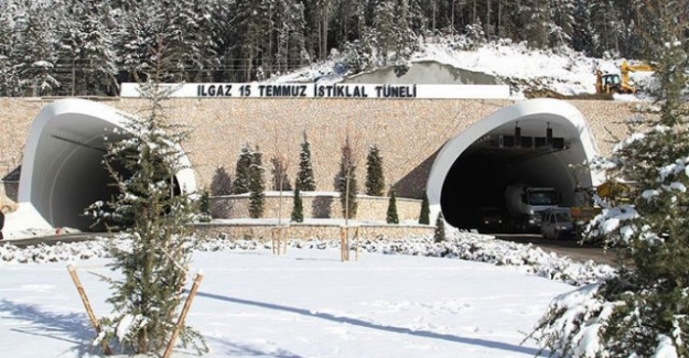 Ilgaz'ı delen tünel 2 saatlik yol 8 dakikaya iniyor!