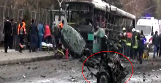 Kayseri'deki bombalı araç saldırısını en iyi anlatan kare