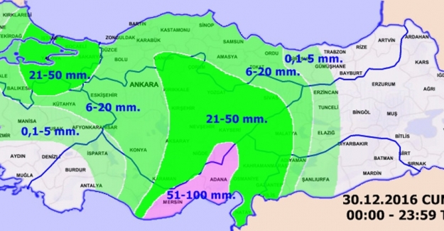 Meteorolojiden Mersin ve Adana için uyarı