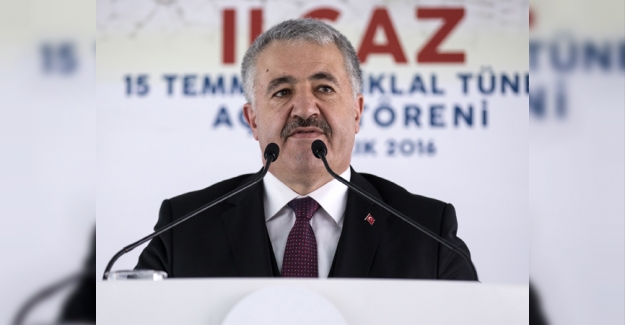 Rakamlarla Ilgaz Tüneli'ni Bakan Arslan anlattı!