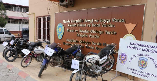 ’100 liralık’ motosiklet şebekesi yakalandı