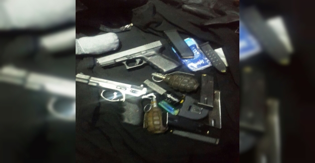 Bismil'de 3 terörist silahlarıyla birlikte yakalandı