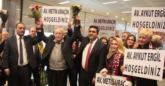 BAE’de yargılanan avukatlar yurda döndü