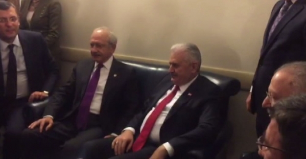Başbakan Yıldırım, Mecliste Kılıçdaroğlu ile görüştü