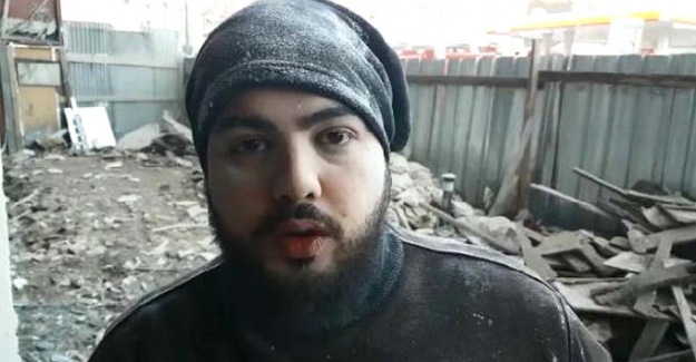 Çökme anını gören vatandaş dehşeti anlattı