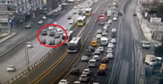 E-5'te makas atıp kazaya neden olan sürücü gözaltında