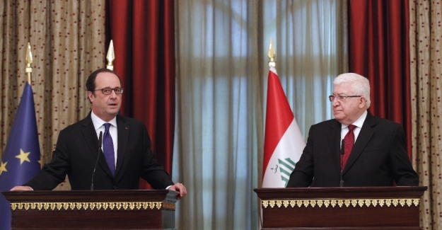 Hollande, Fuad Masum’la görüştü