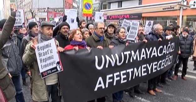 Hrant Dink ölümünün 10’uncu yıl dönümünde anıldı