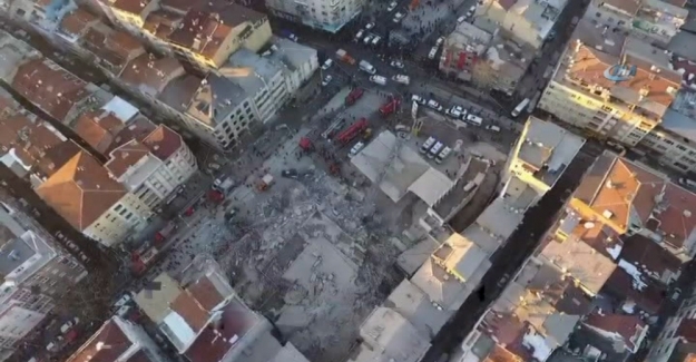 İstanbul’da bina çöktü: 2 ölü, 5 yaralı