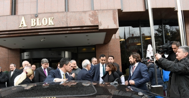 Kılıçdaroğlu Meclis Başkanı Kahraman’ı ziyaret etti