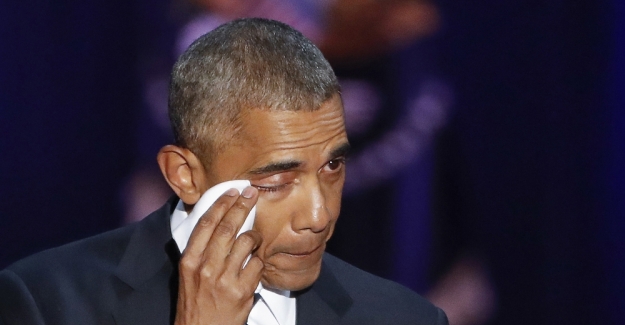 Obama’dan gözyaşları içinde veda konuşması