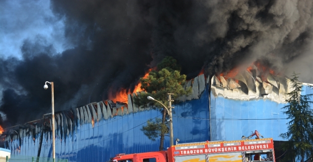 Organize sanayi sitesinde korkutan yangın